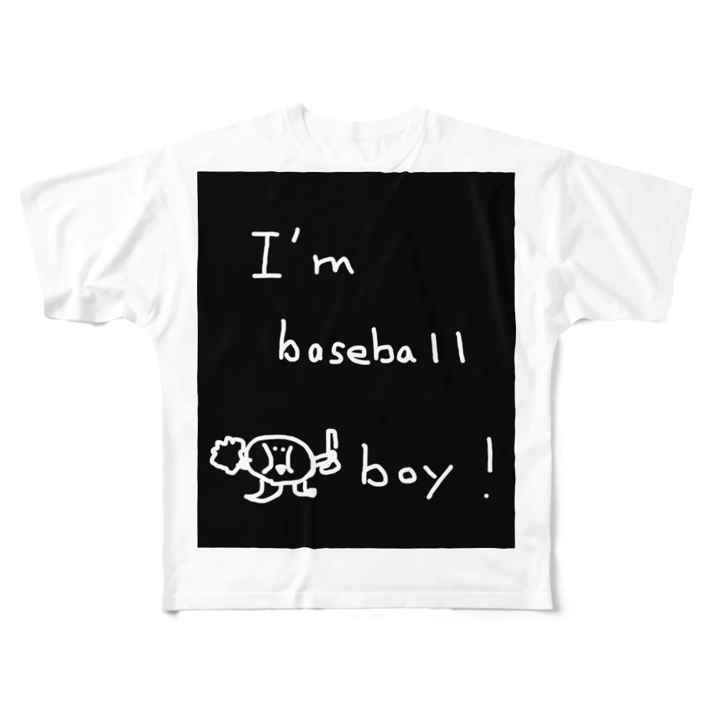 Miyabi_36の野球選手 All-Over Print T-Shirt