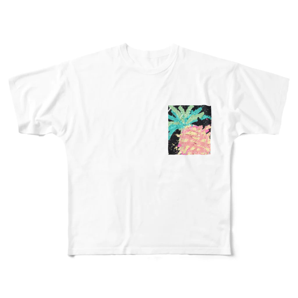 からふるのPAINT🍍 フルグラフィックTシャツ