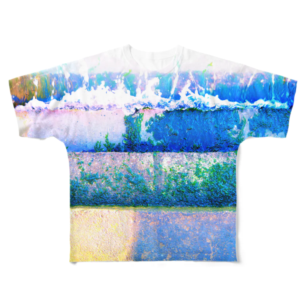 イボナッツのベニスの階段 All-Over Print T-Shirt