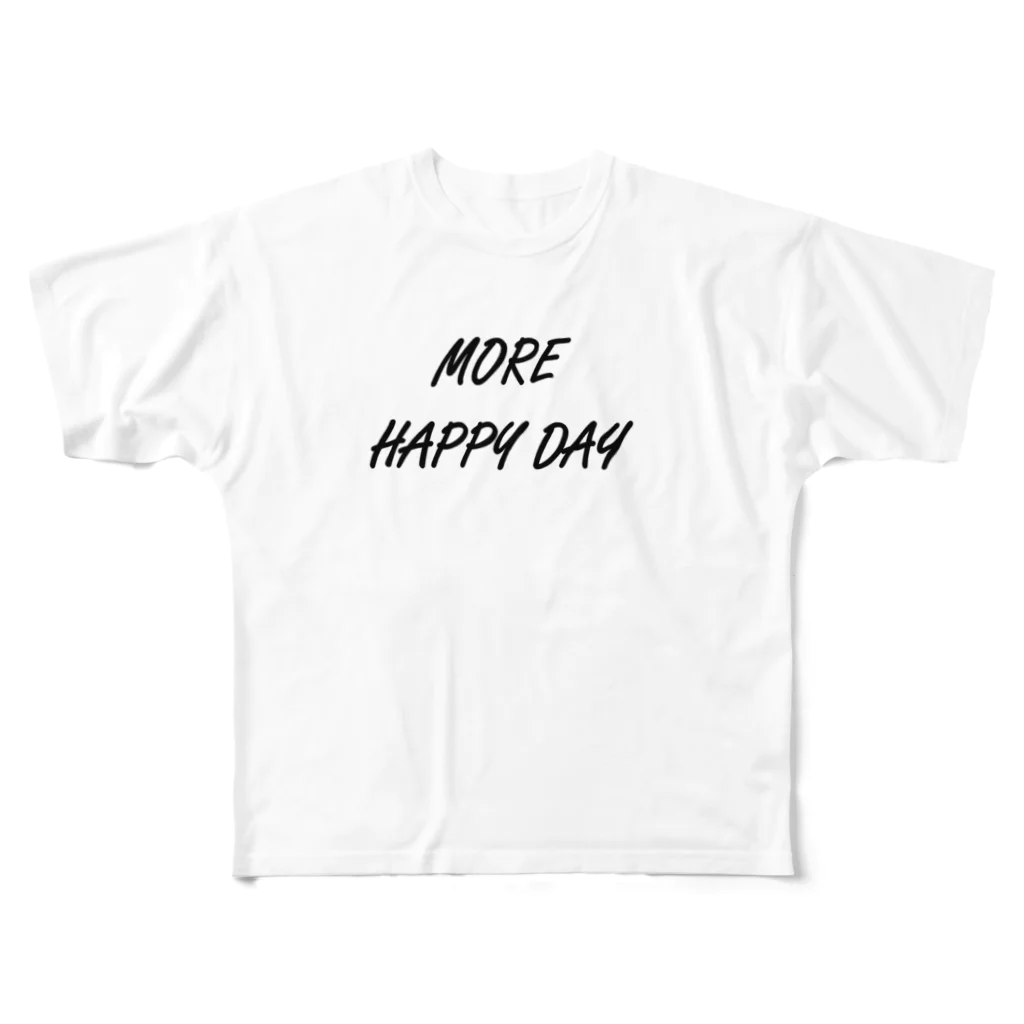 MORE HAPPY DAYのMORE HAPPY DAY フルグラフィックTシャツ