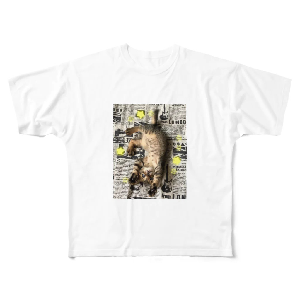 2654の仔猫のtiro  フルグラフィックTシャツ