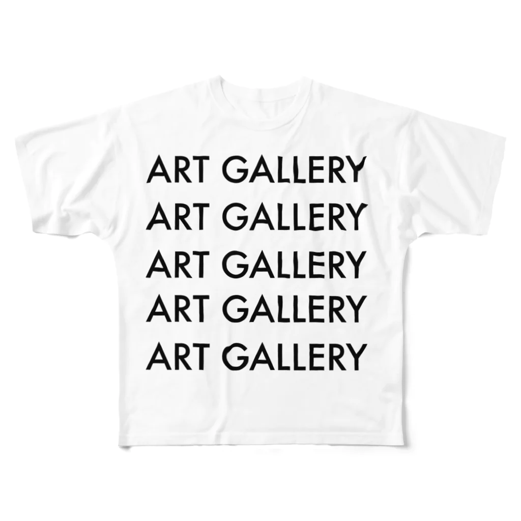 SHINYA AYAMAのART GALLERY フルグラフィックTシャツ