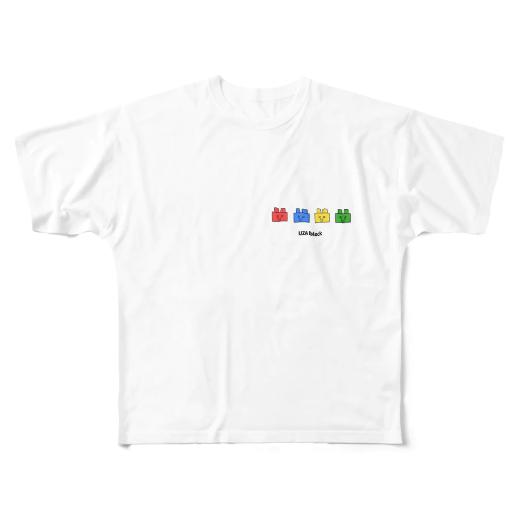 ワサビのウザブロック All-Over Print T-Shirt