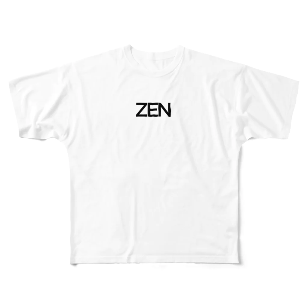 ZENSTOREのZENロゴTシャツ　 フルグラフィックTシャツ