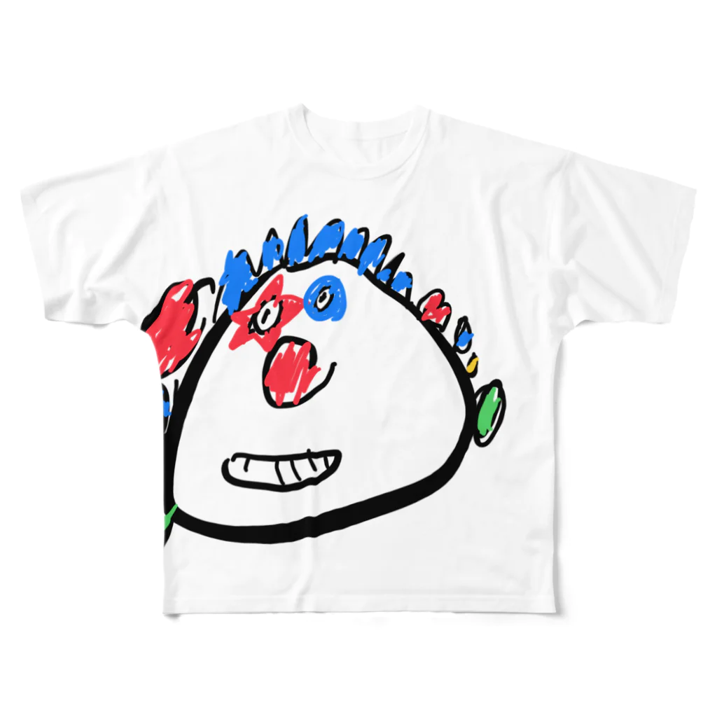 RitoDesignのピエロ All-Over Print T-Shirt