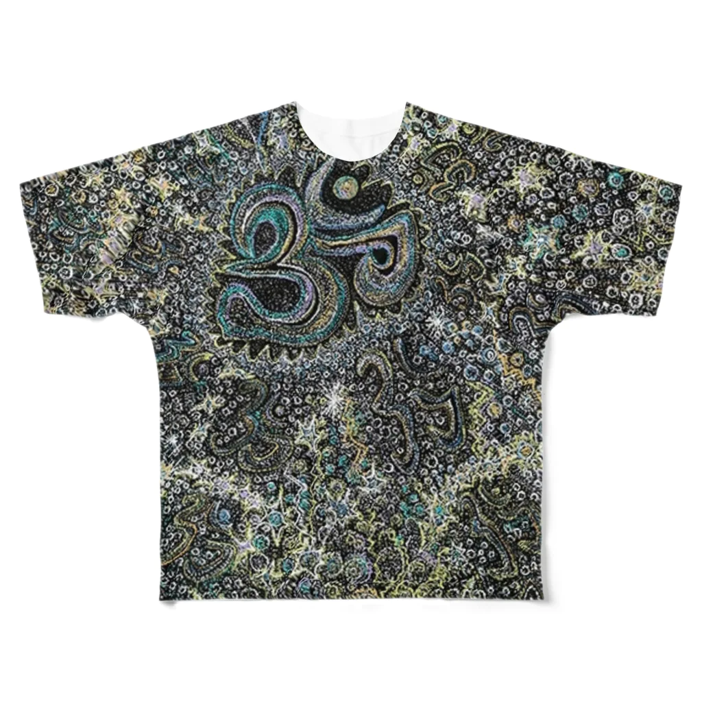 宇宙点描画~水華~のcosmic 063 フルグラフィックTシャツ