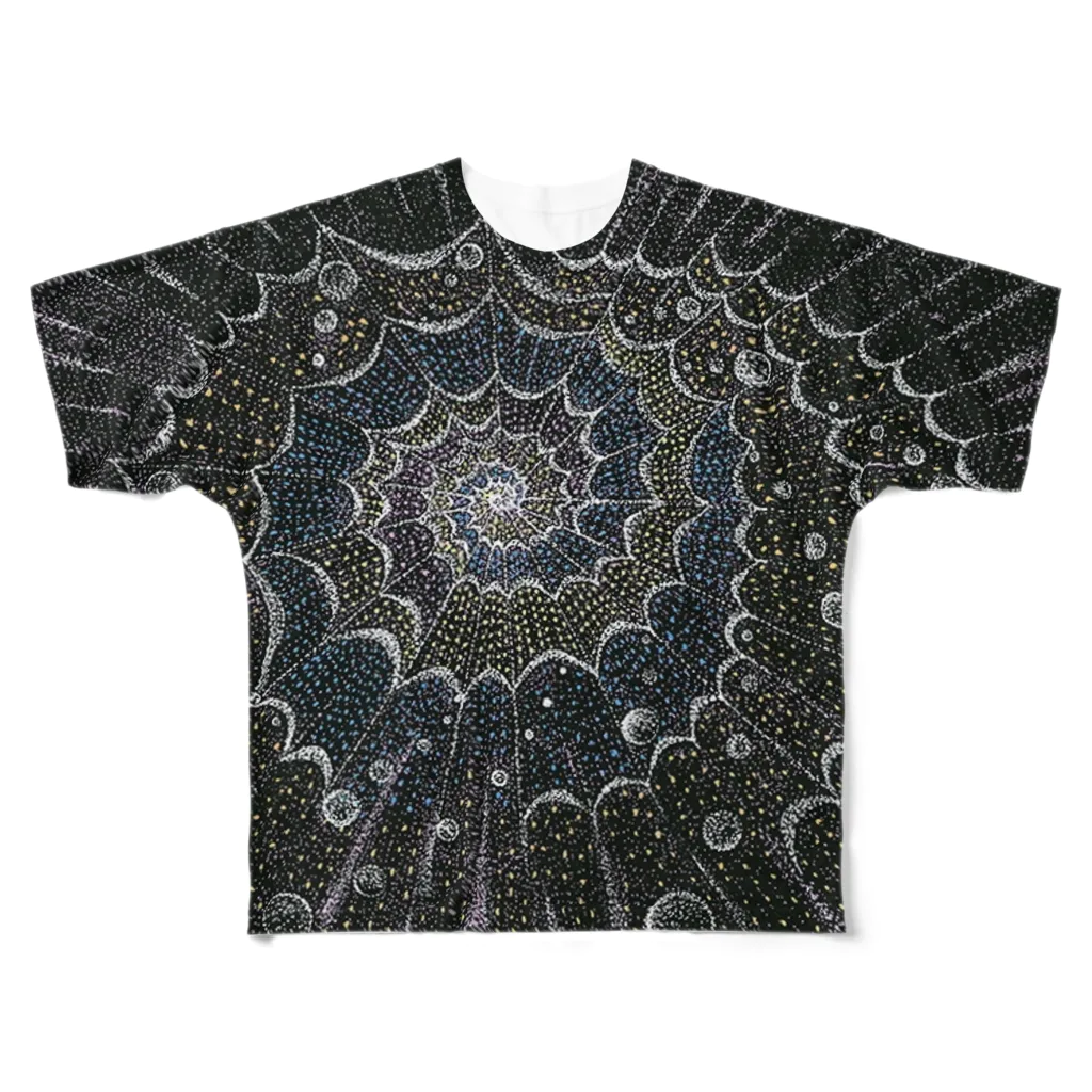 宇宙点描画~水華~のcosmic 012 All-Over Print T-Shirt