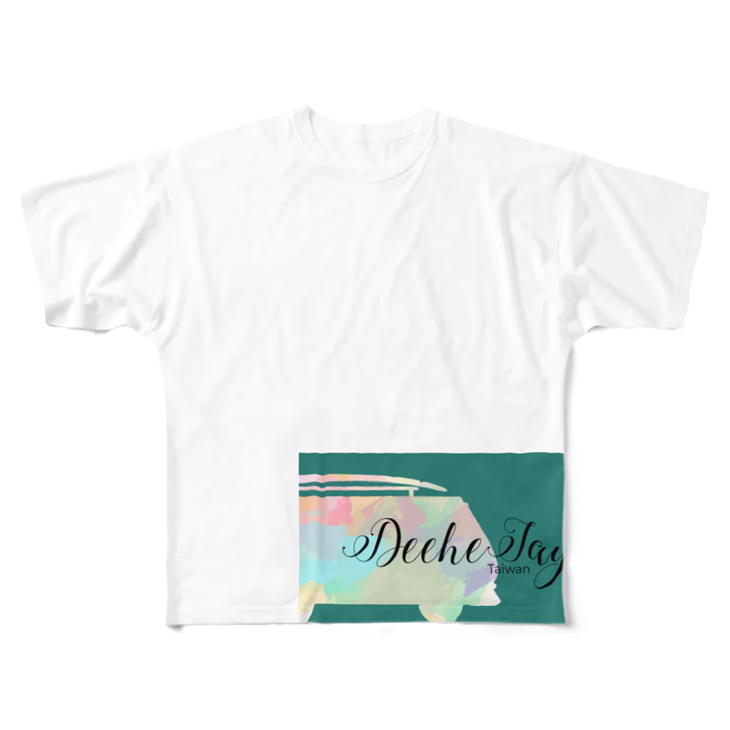 DEEheJAYのDeeheJAYtraveling All-Over Print T-Shirt