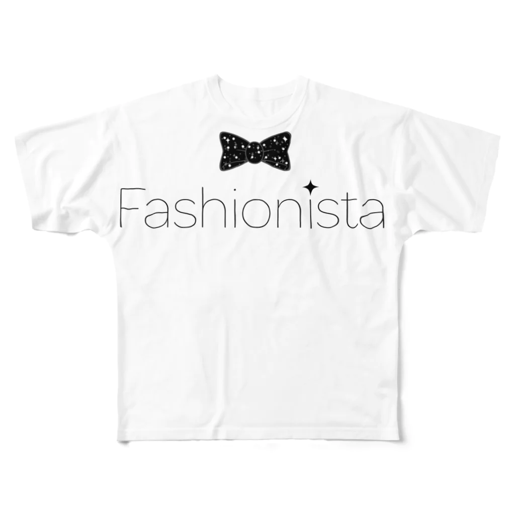 Tatsuya ArtistのFASHIONISTA フルグラフィックTシャツ