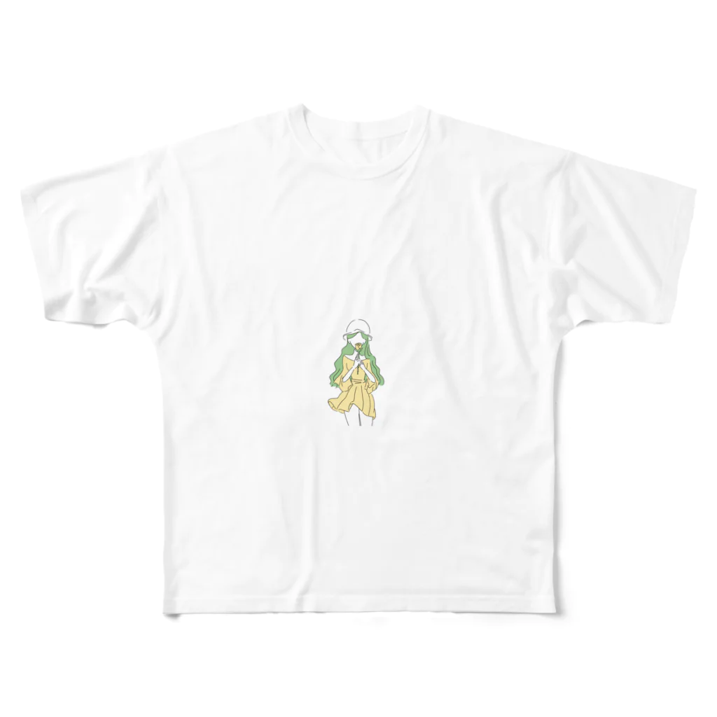 KatrijaのRose girl All-Over Print T-Shirt