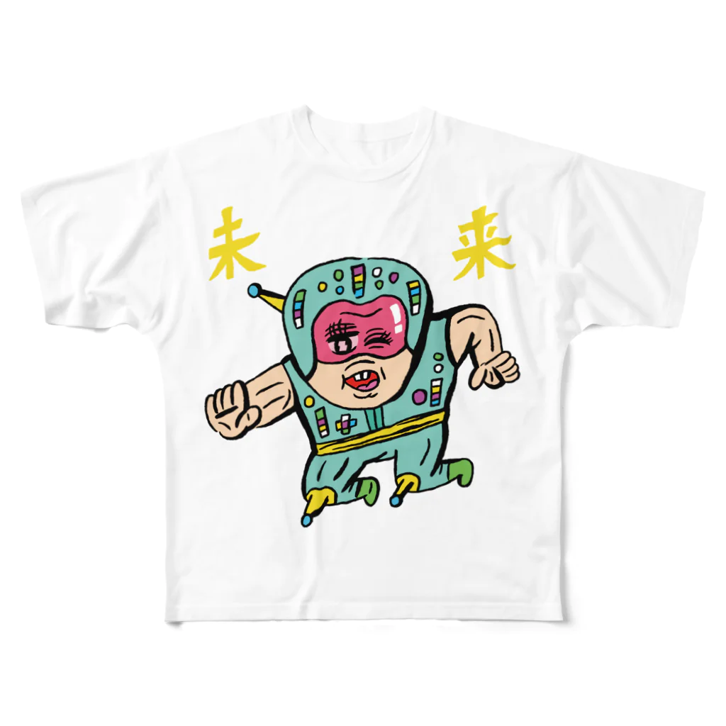 アキレス・マエダのお店の未来くんBOY All-Over Print T-Shirt