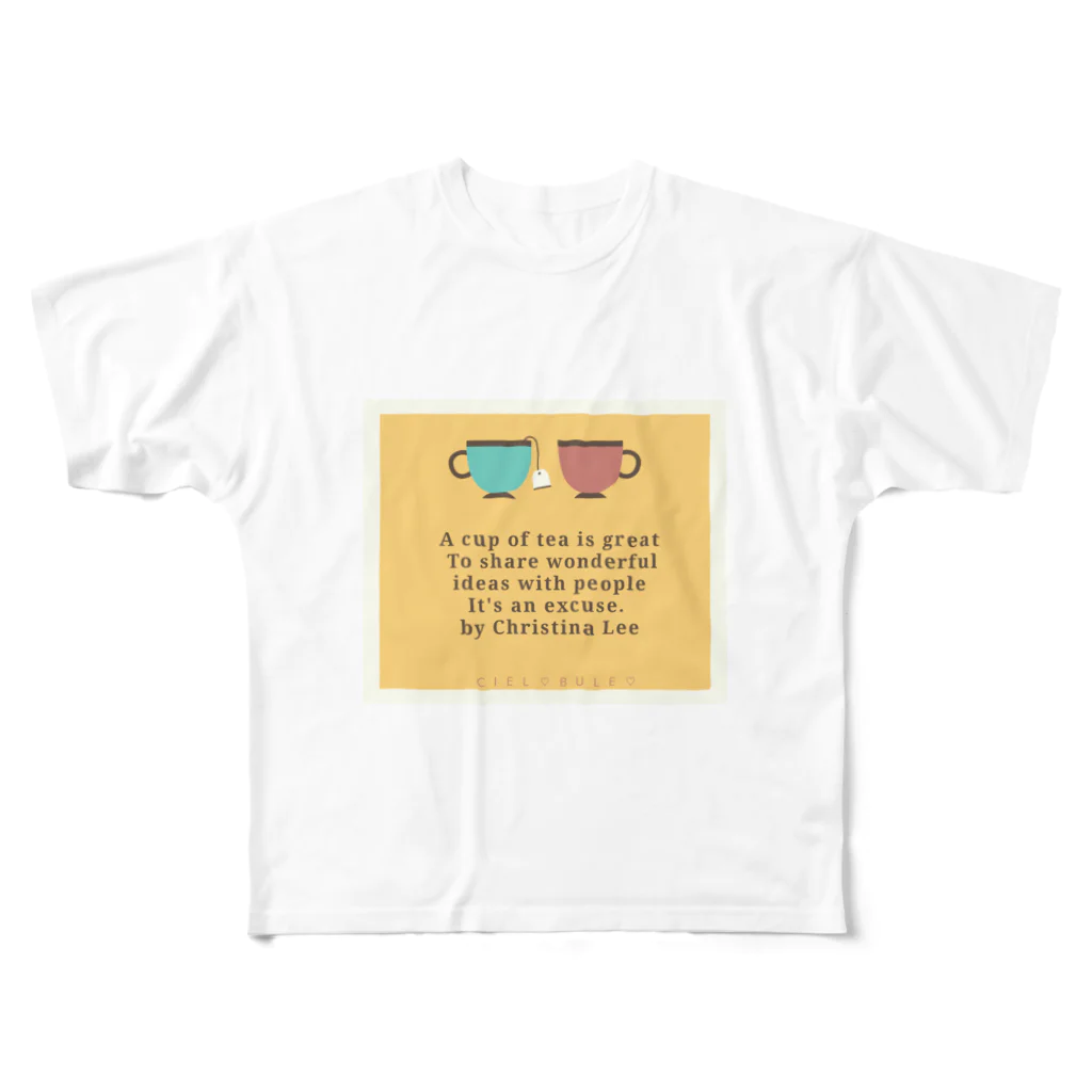 HYDELOVEのciel♡bule♡ All-Over Print T-Shirt