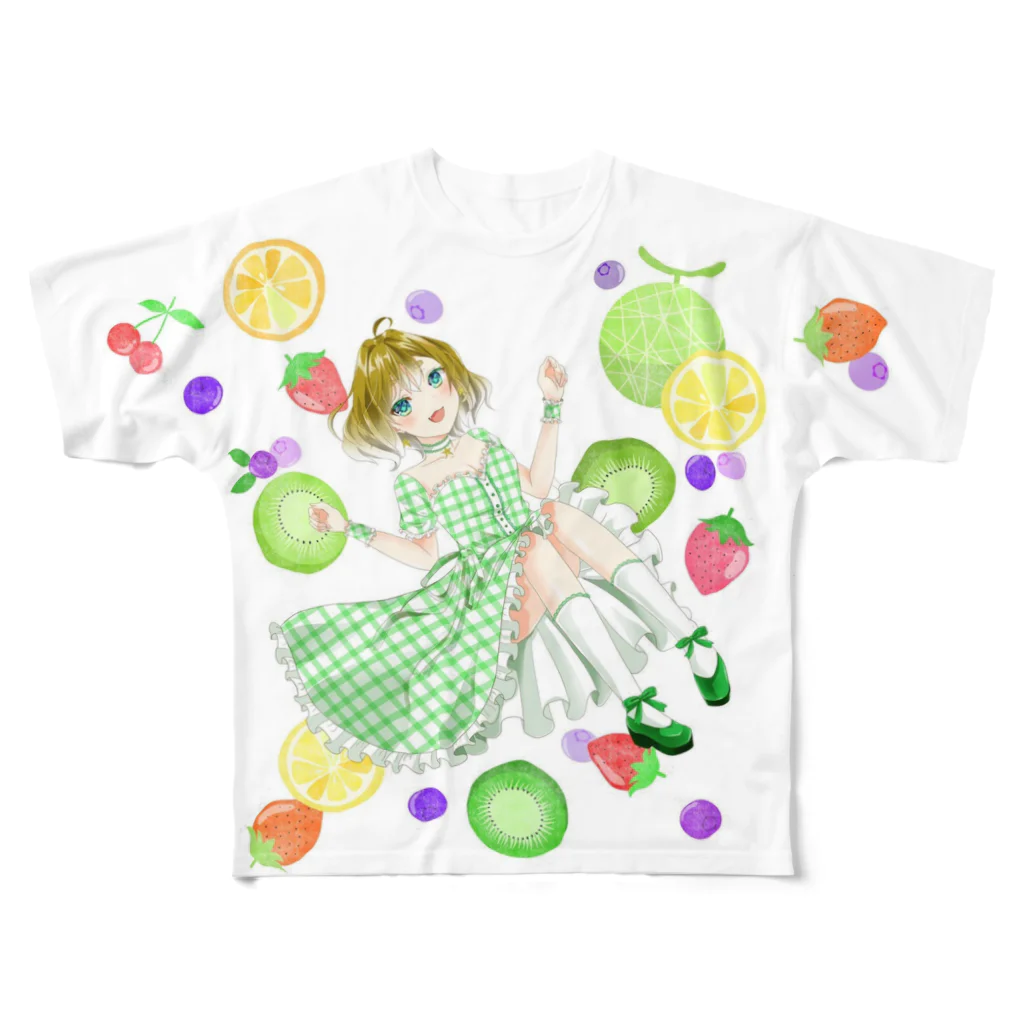 STARS池袋の池袋1周年記念Tシャツ② All-Over Print T-Shirt