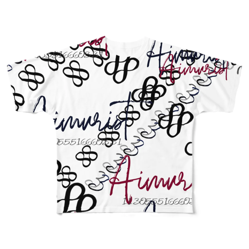 Aimurist のWメビウスの輪　33 All-Over Print T-Shirt