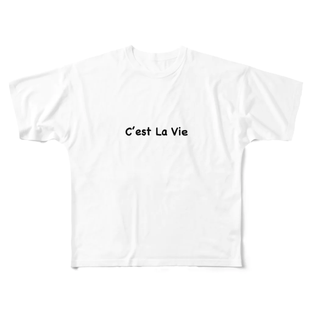 キチンのたまごのC'est La Vie All-Over Print T-Shirt