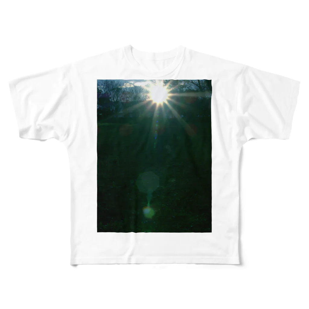 hiroki-naraのアマテラス　ささやくもの　DATA_P_149　太陽の輝き All-Over Print T-Shirt