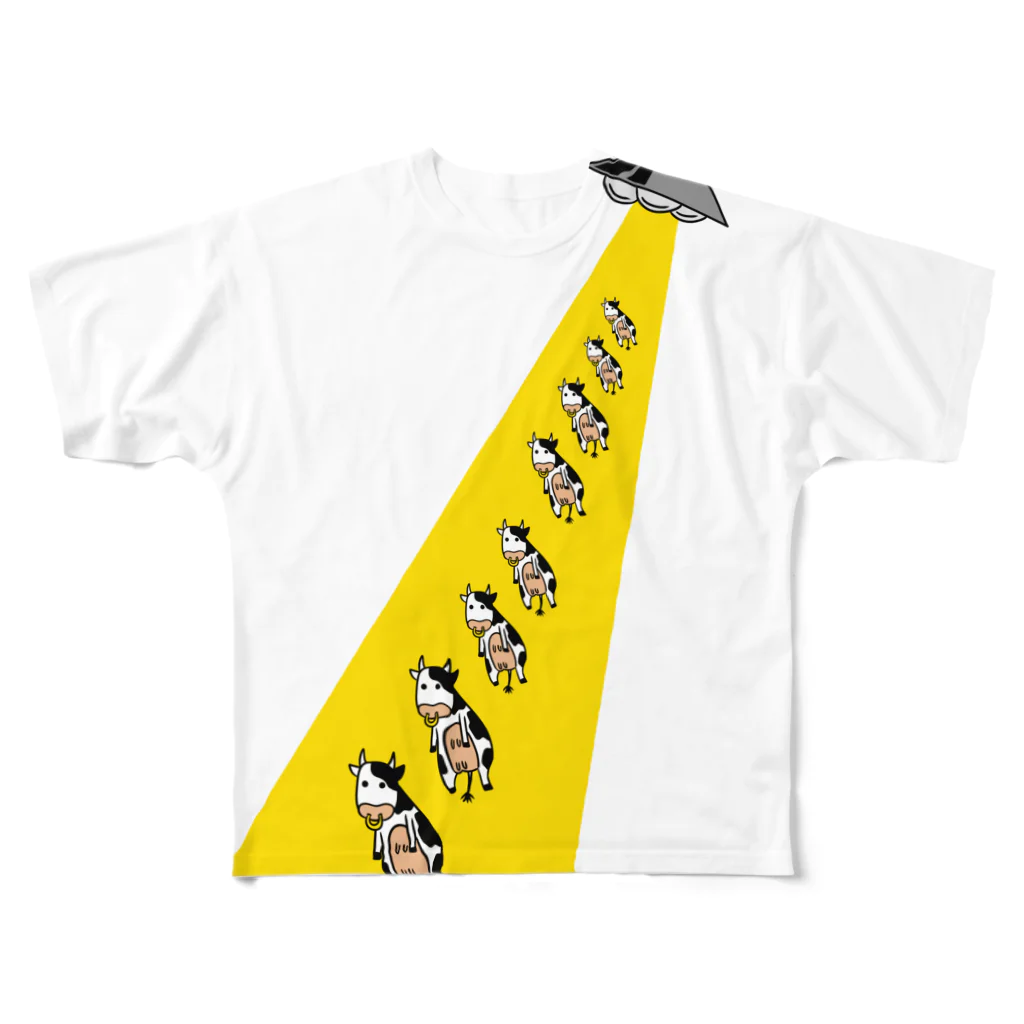 Jackpot-Artsのアブダクション シリーズ　part2 All-Over Print T-Shirt