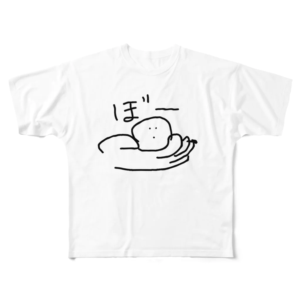 kawaii-okの手乗りぼーろくん フルグラフィックTシャツ