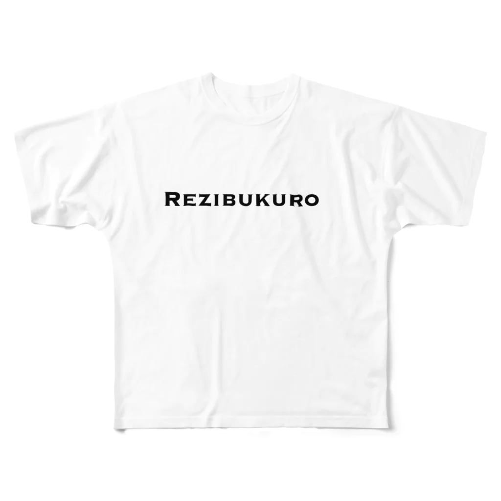 MaaaasのRezibukuro フルグラフィックTシャツ