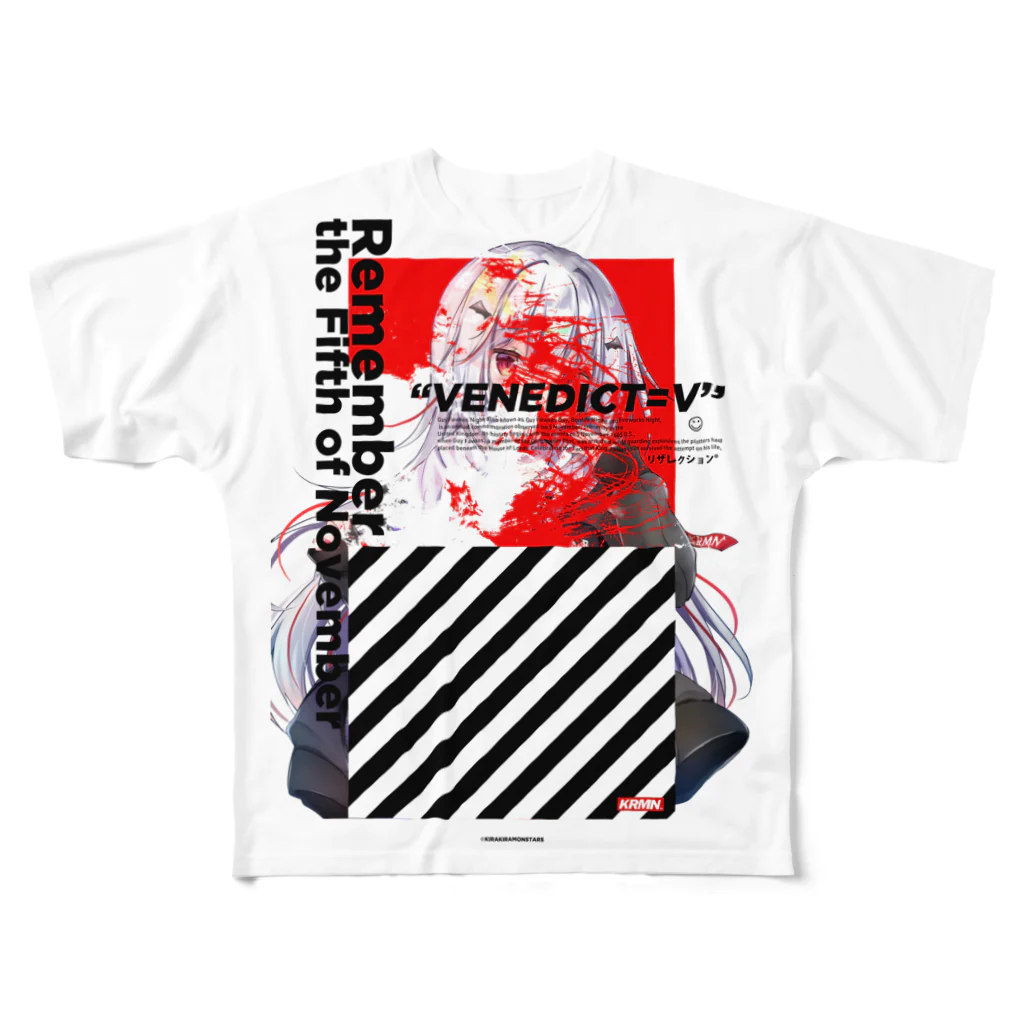 キラモンのフランちゃんのお店のvene6 All-Over Print T-Shirt