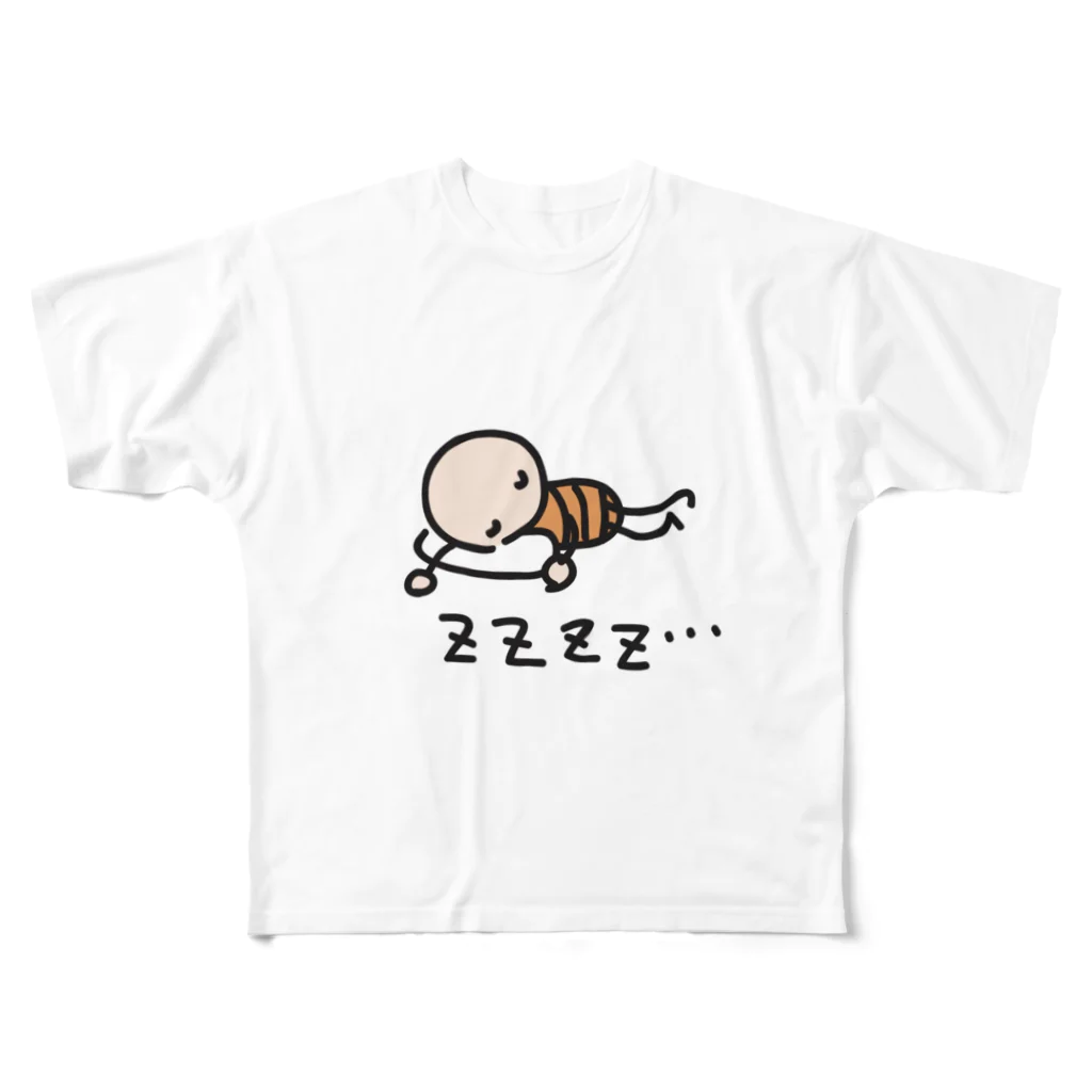 Chobit'sのまめきゅっち。（ZZZZ...） フルグラフィックTシャツ