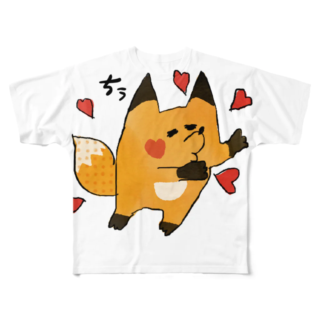 🌻ᴀᴋɪʏosᴛʏ🌻のちゅうふぉっくん フルグラフィックTシャツ