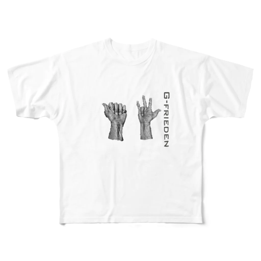 ラクシヨウのG-FRIEDEN フルグラフィックTシャツ