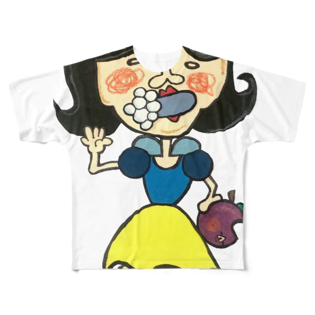 bigtreeaya's shopのHelp Me! フルグラフィックTシャツ