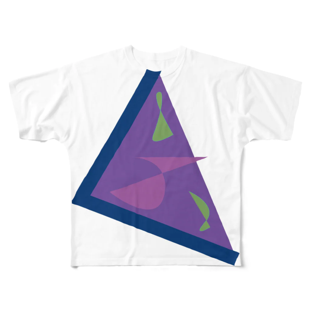 near_childの三角ローテンション（カラー3） All-Over Print T-Shirt