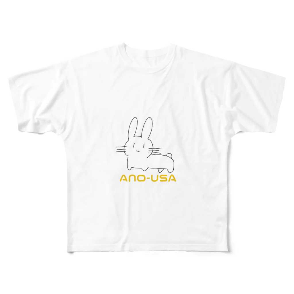 梨子のANO-USA All-Over Print T-Shirt