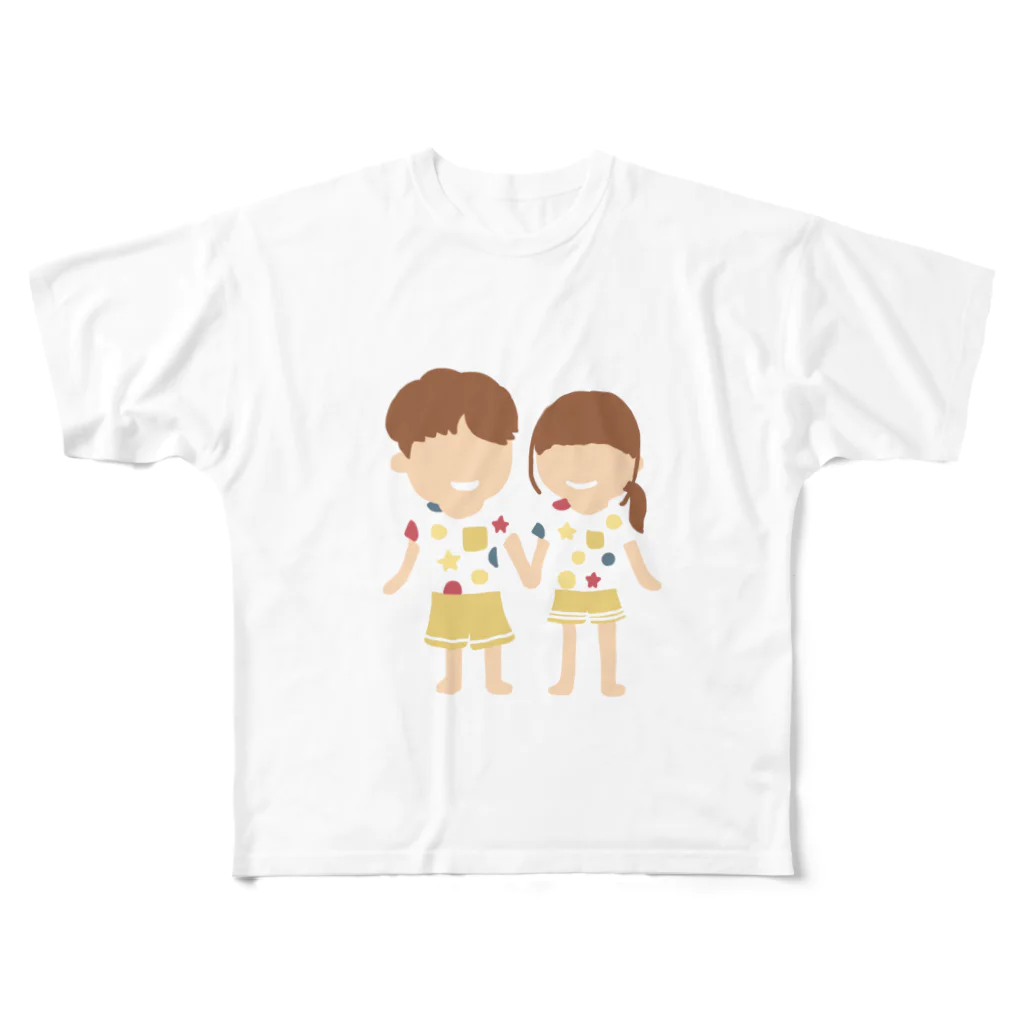 Soragasukiのカップル All-Over Print T-Shirt