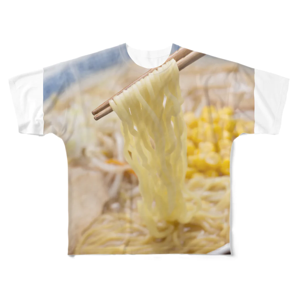 simoneの味噌ラーメン フルグラフィックTシャツ