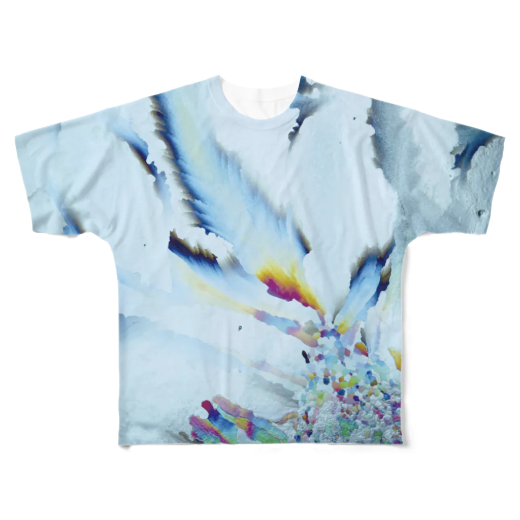 Hidai AyakaのSnowFlower フルグラフィックTシャツ
