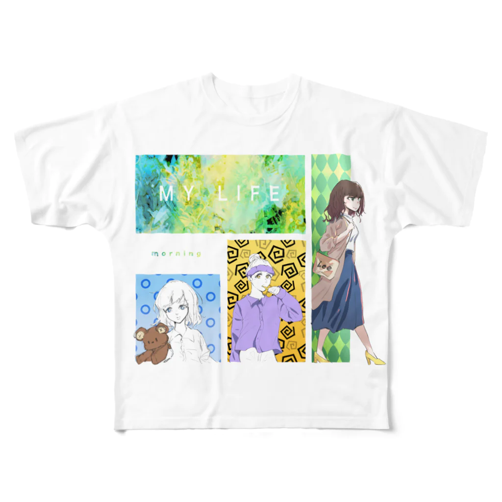 O D SHOPの日常　プリントTシャツ フルグラフィックTシャツ