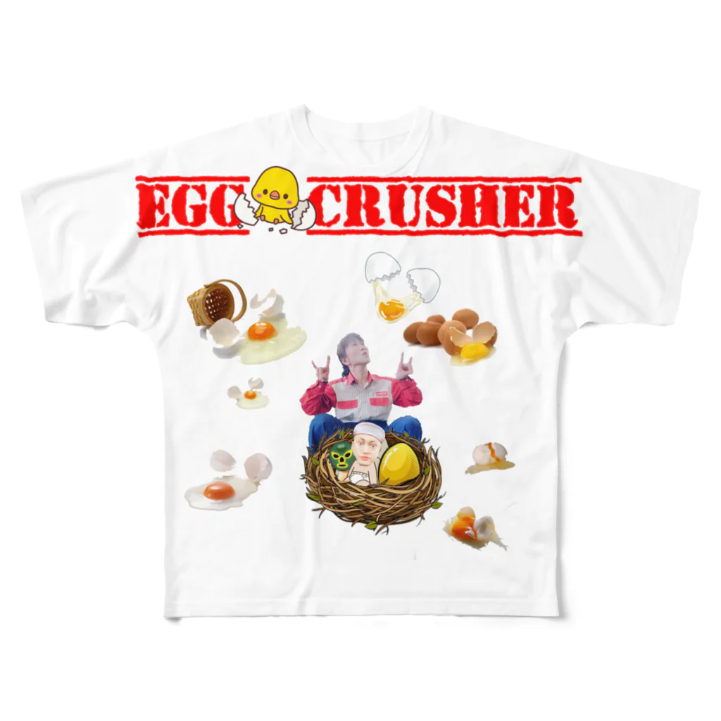 画像編集✄クソ野郎の信子さんのまたまたたまご All-Over Print T-Shirt