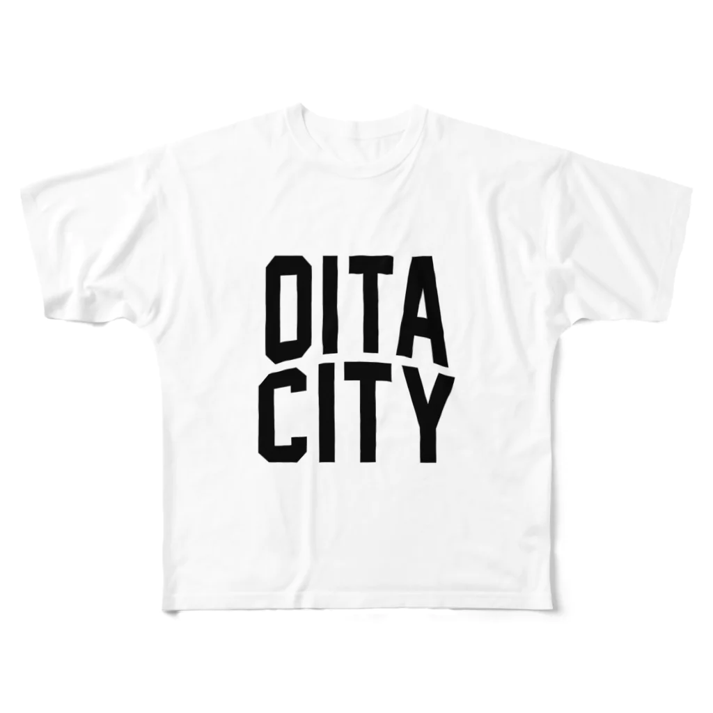 JIMOTO Wear Local Japanのoita city　大分ファッション　アイテム フルグラフィックTシャツ