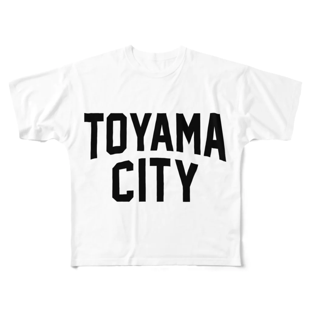 JIMOTOE Wear Local Japanのtoyama city　富山ファッション　アイテム All-Over Print T-Shirt