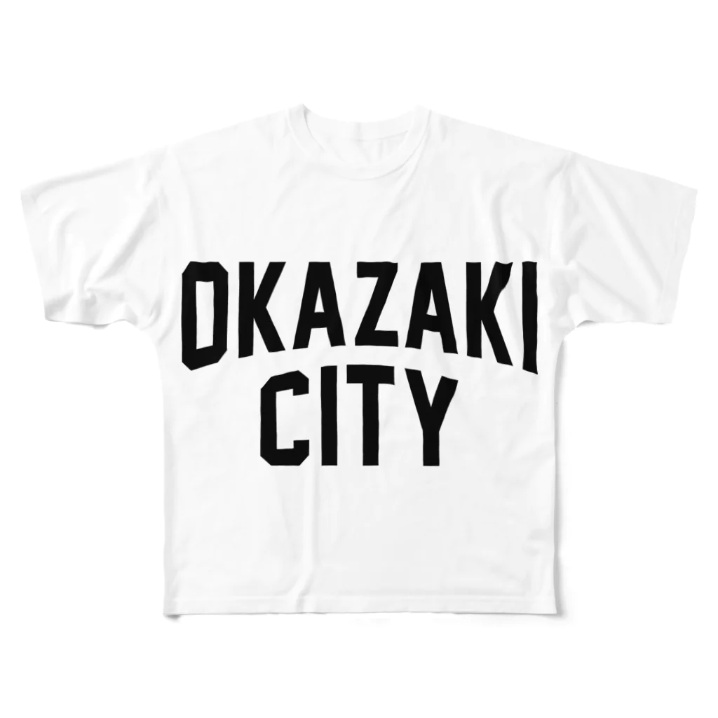 JIMOTO Wear Local Japanのokazaki city　岡崎ファッション　アイテム All-Over Print T-Shirt