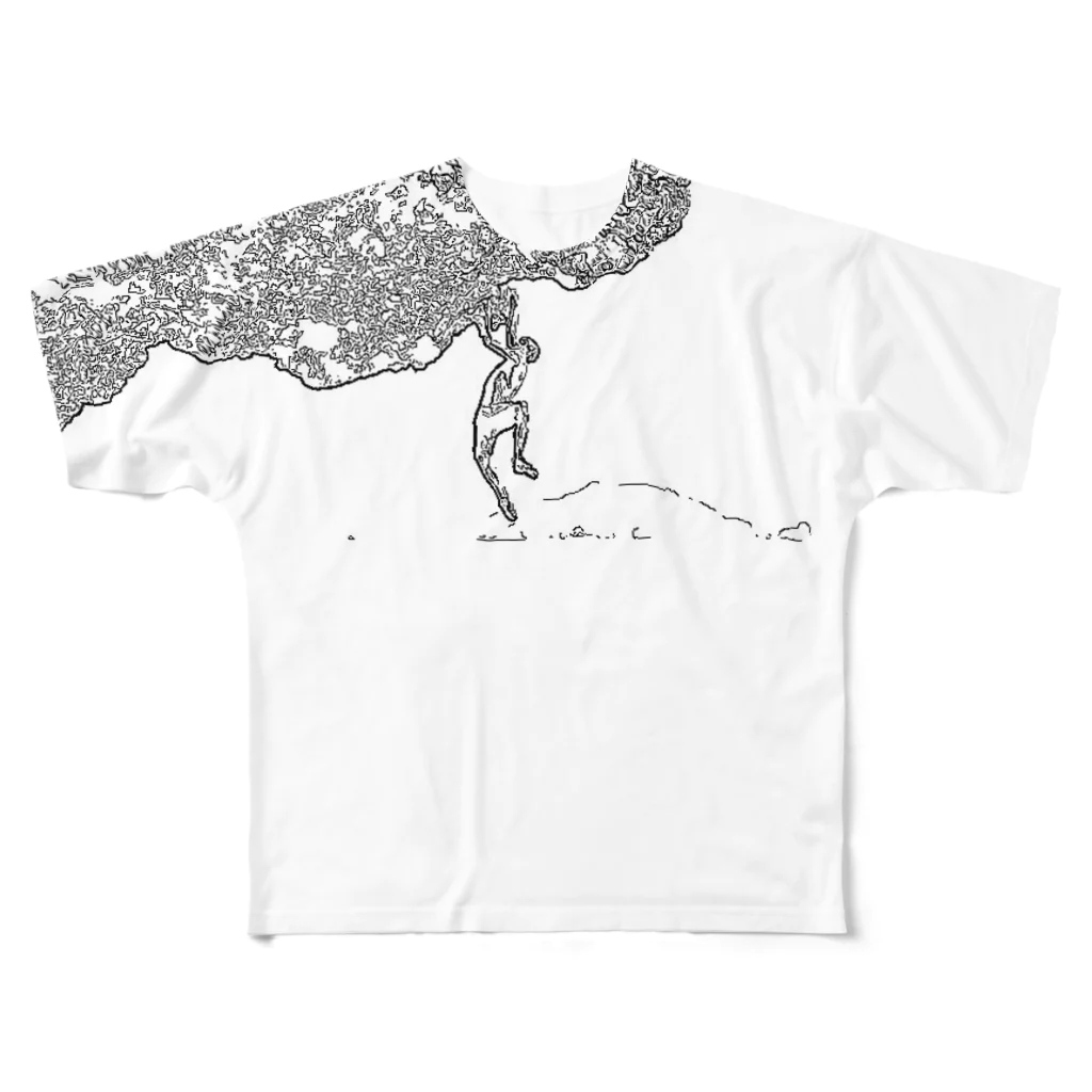 かにばぶるの極限 All-Over Print T-Shirt