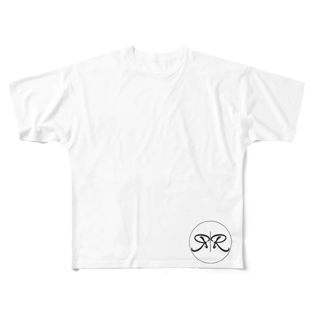 NO CONCEPTの"R" フルグラフィックTシャツ