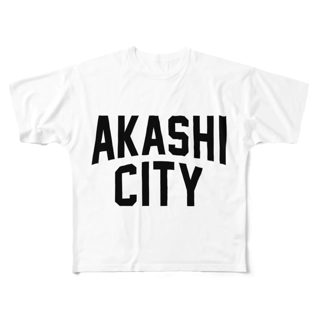 JIMOTO Wear Local Japanのakashi city　明石ファッション　アイテム フルグラフィックTシャツ