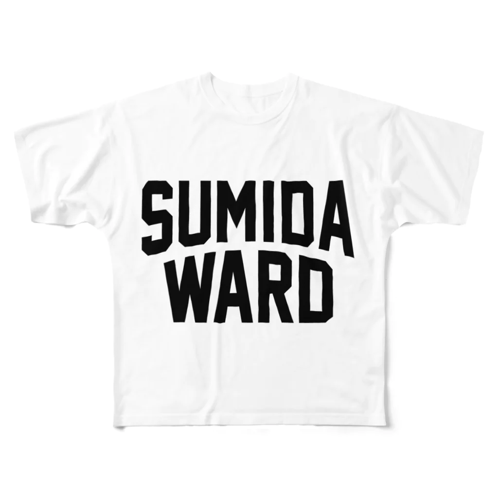 JIMOTOE Wear Local Japanのsumida city　墨田区ファッション　アイテム フルグラフィックTシャツ