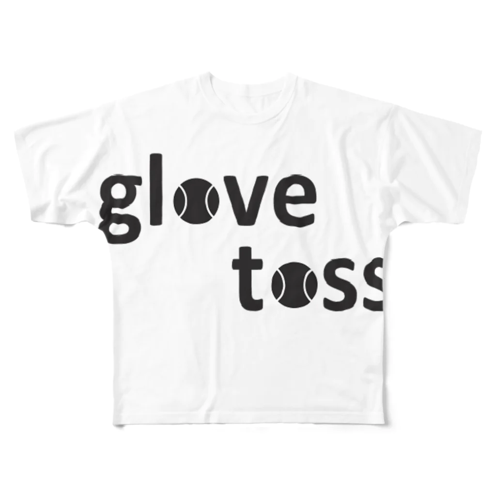 glovetossのglovetoss裏公式 フルグラフィックTシャツ