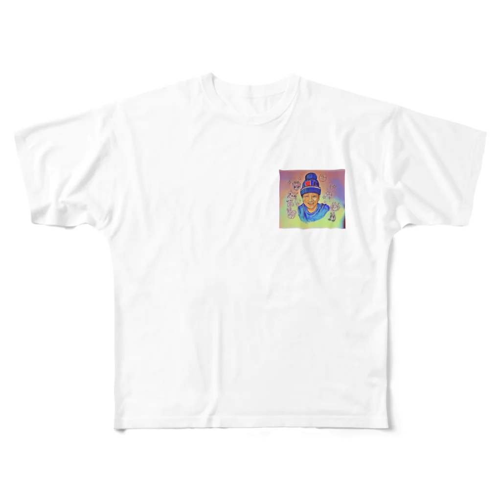 ⚽️＆⑩❥︎❥︎🔫konchan🦋☘️🐺のこんちゃん⑩ All-Over Print T-Shirt