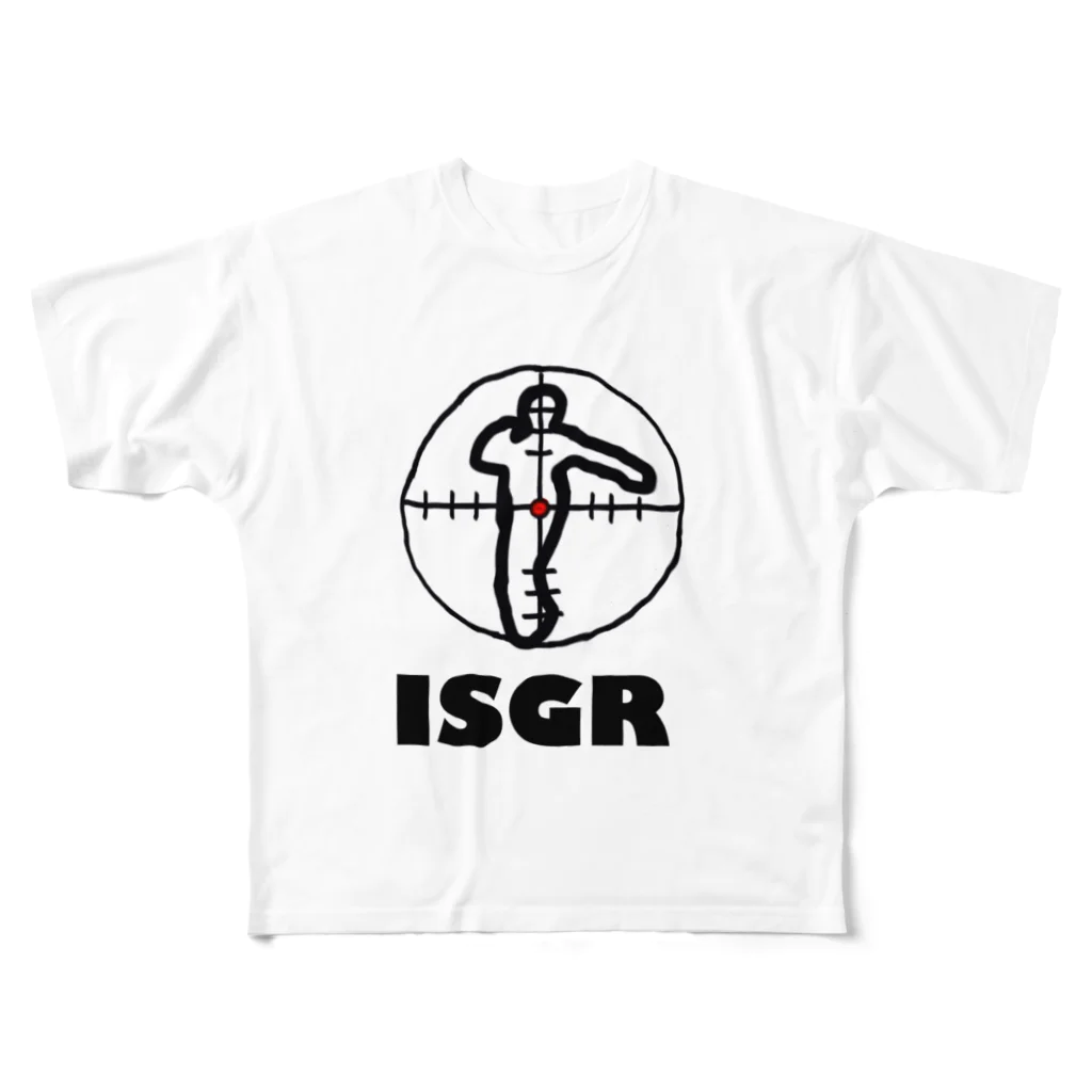 ISGRのISGR:sniper フルグラフィックTシャツ