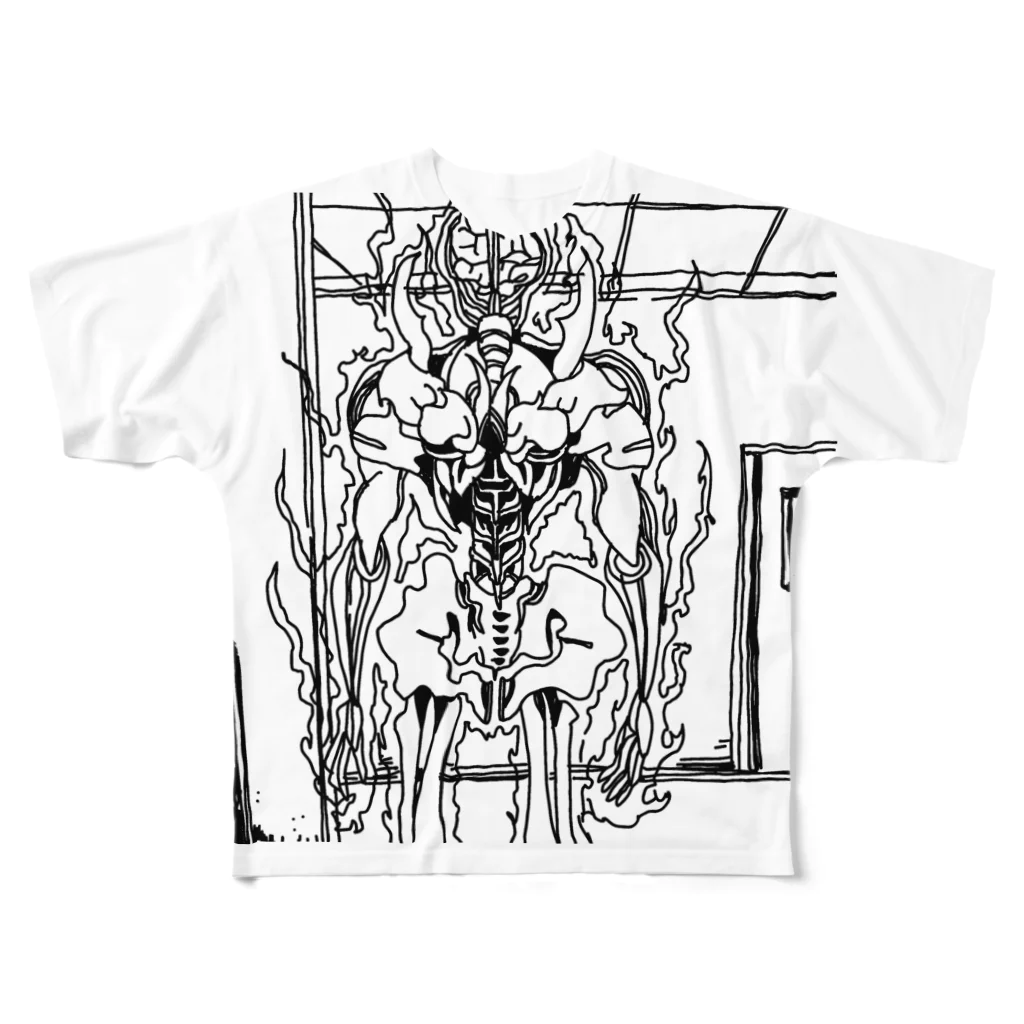 株式会社スガノワークスのfireman All-Over Print T-Shirt