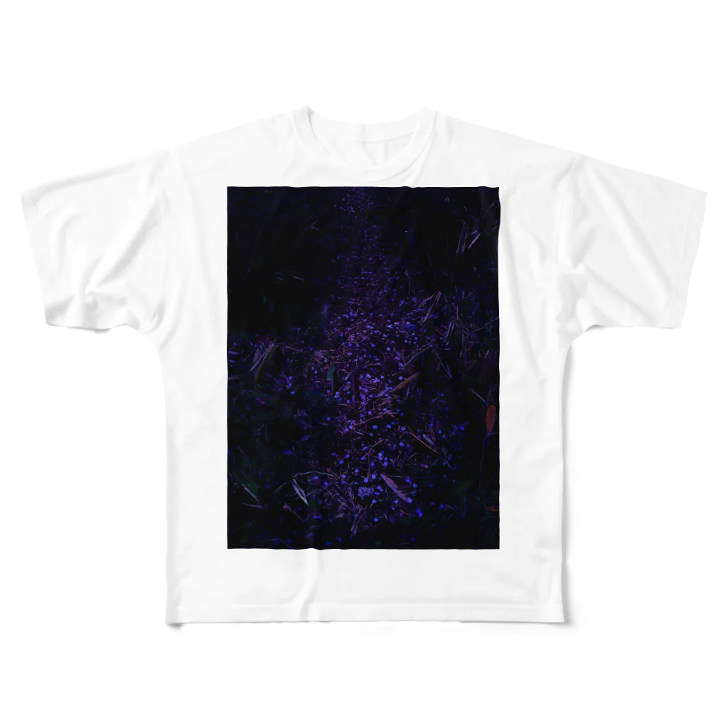 hiroki-naraの桜　サクラ　cherry blossom DATA_P_153　春　spring フルグラフィックTシャツ