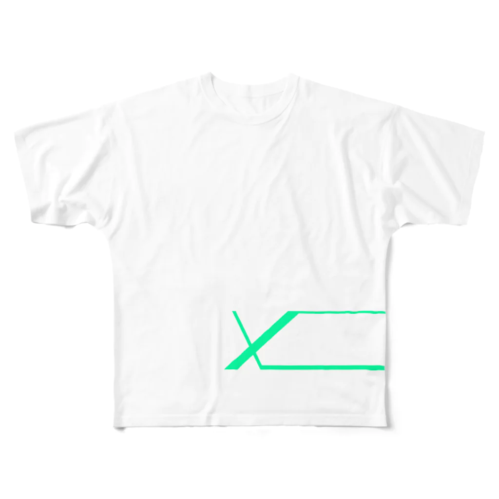 MIZUHO＆co.の新幹線・αｘ All-Over Print T-Shirt