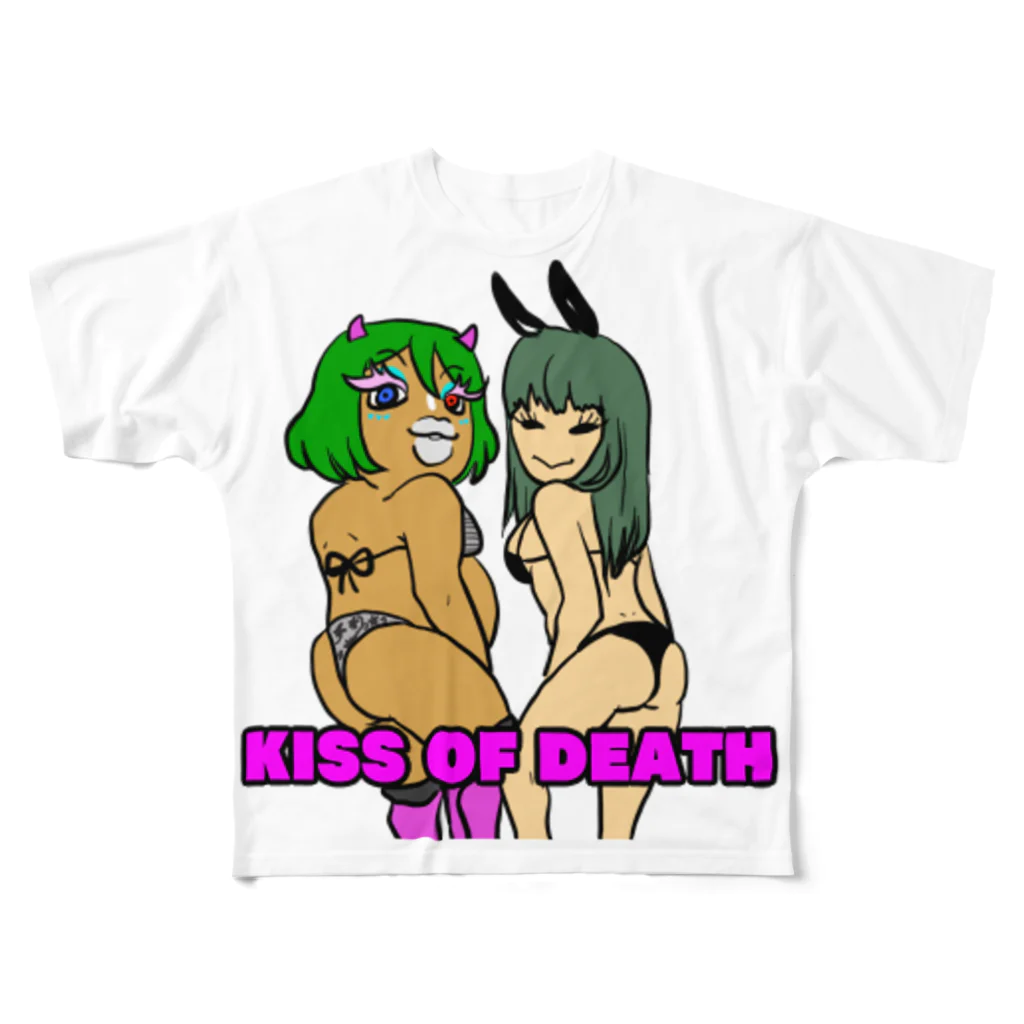 BONITAのBONITA KISS OF DEATH All-Over Print T-Shirt