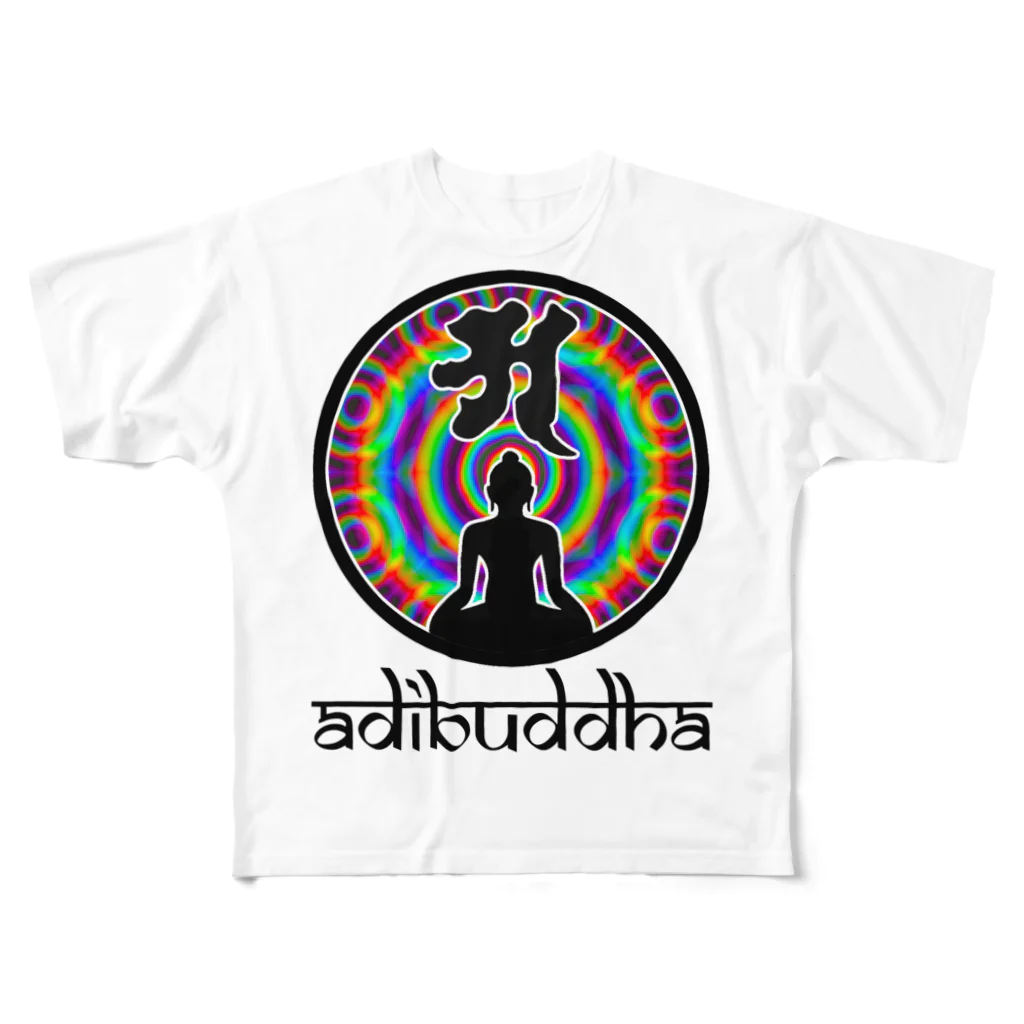 てんしょー寺のadibuddha 2 フルグラフィックTシャツ